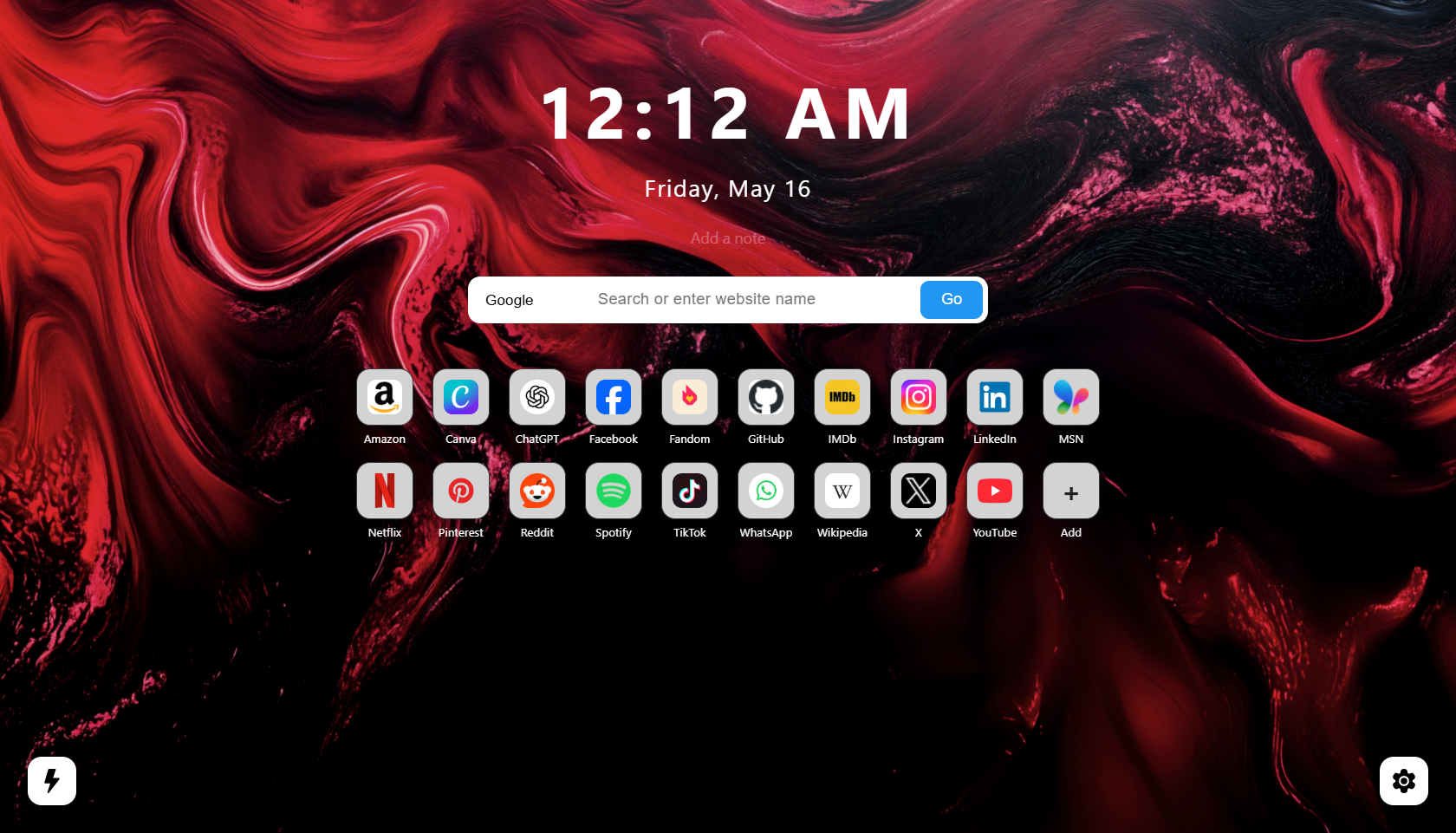 Landing Page